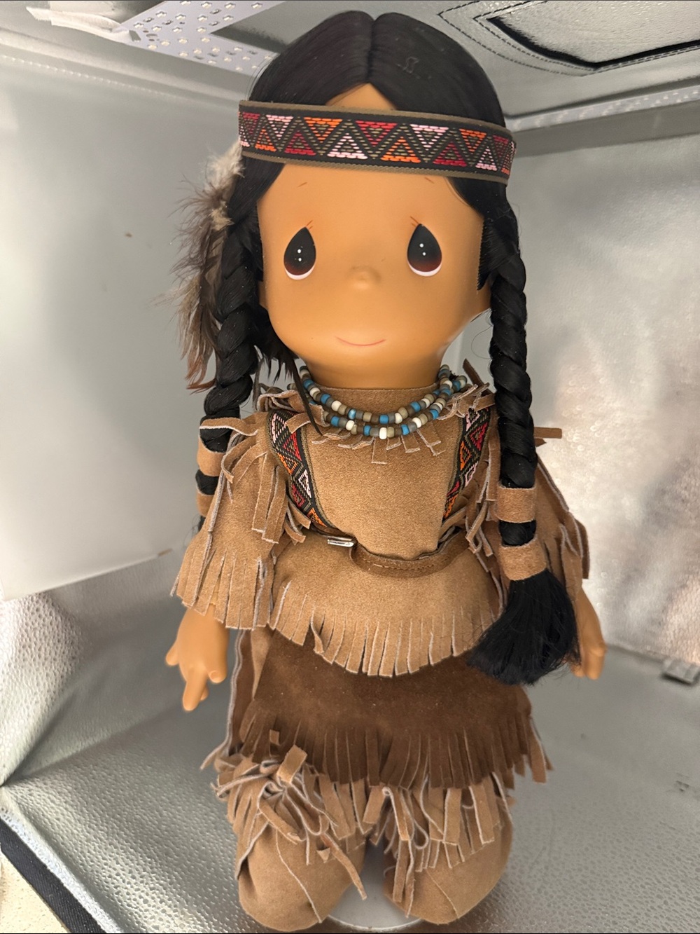 Vintage Precious Moments Native American “Morning Star” Doll - Picture 2 of 10